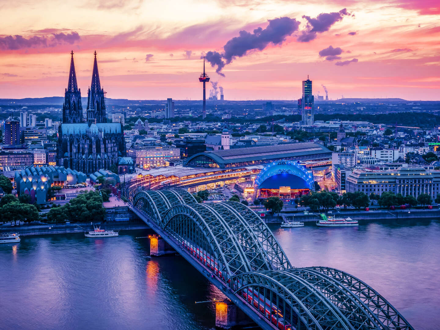 Erlebe und entdecke Köln am Rheinufer | 5 Tage