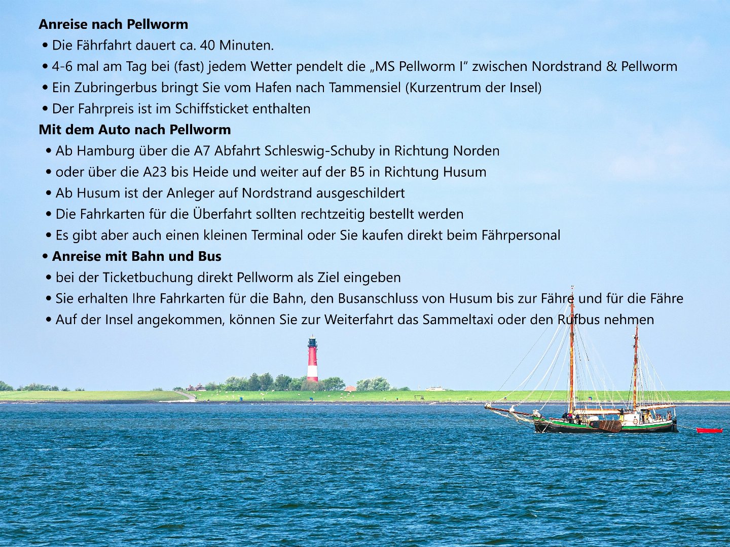 6 Tage Kurzurlaub Pellworm mit dem Rad entdecken