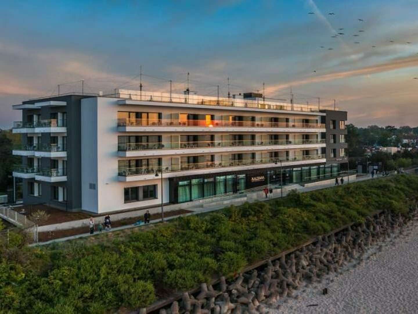 Hotel mit Meerblick in Großmöllen Polen | 2ÜHP 