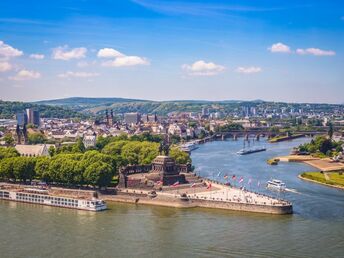 WeinStadtWandern-Städtetrip nach Koblenz an Rhein und Mosel, 3 Tage/2 Ü