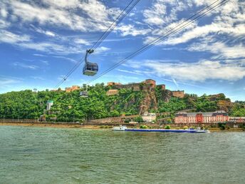 Koblenz entdecken - 4 Tage inkl. Seilbahn & Festung Ehrenbreitstein