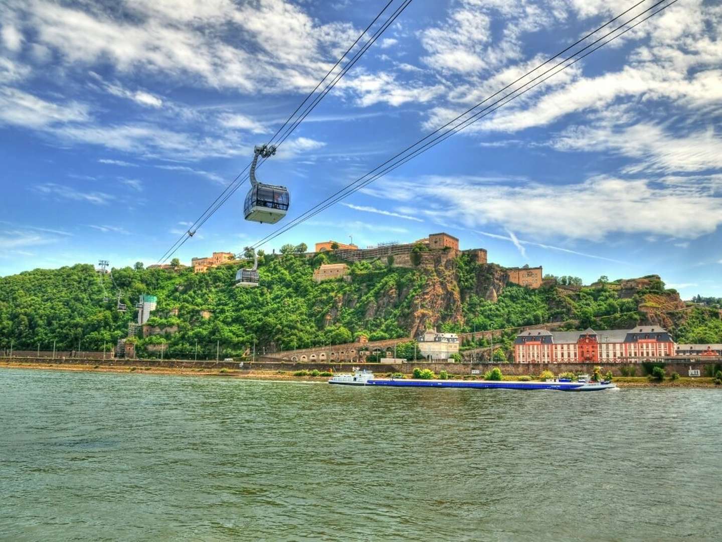 Koblenz entdecken - 3 Tage inkl. Seilbahn und Festung Ehrenbreitstein