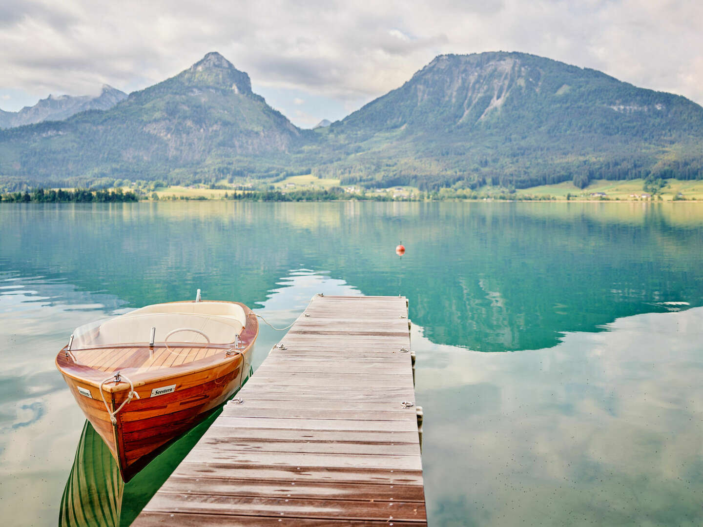 Königliches Flair & Seepanorama im englischen Herrenhaus direkt am Wolfgangsee | 5 Nächte