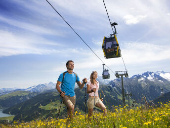 Gipfelsieg in Gerlos im Tiroler Zillertal inkl. Fahrt mit der Bergbahn