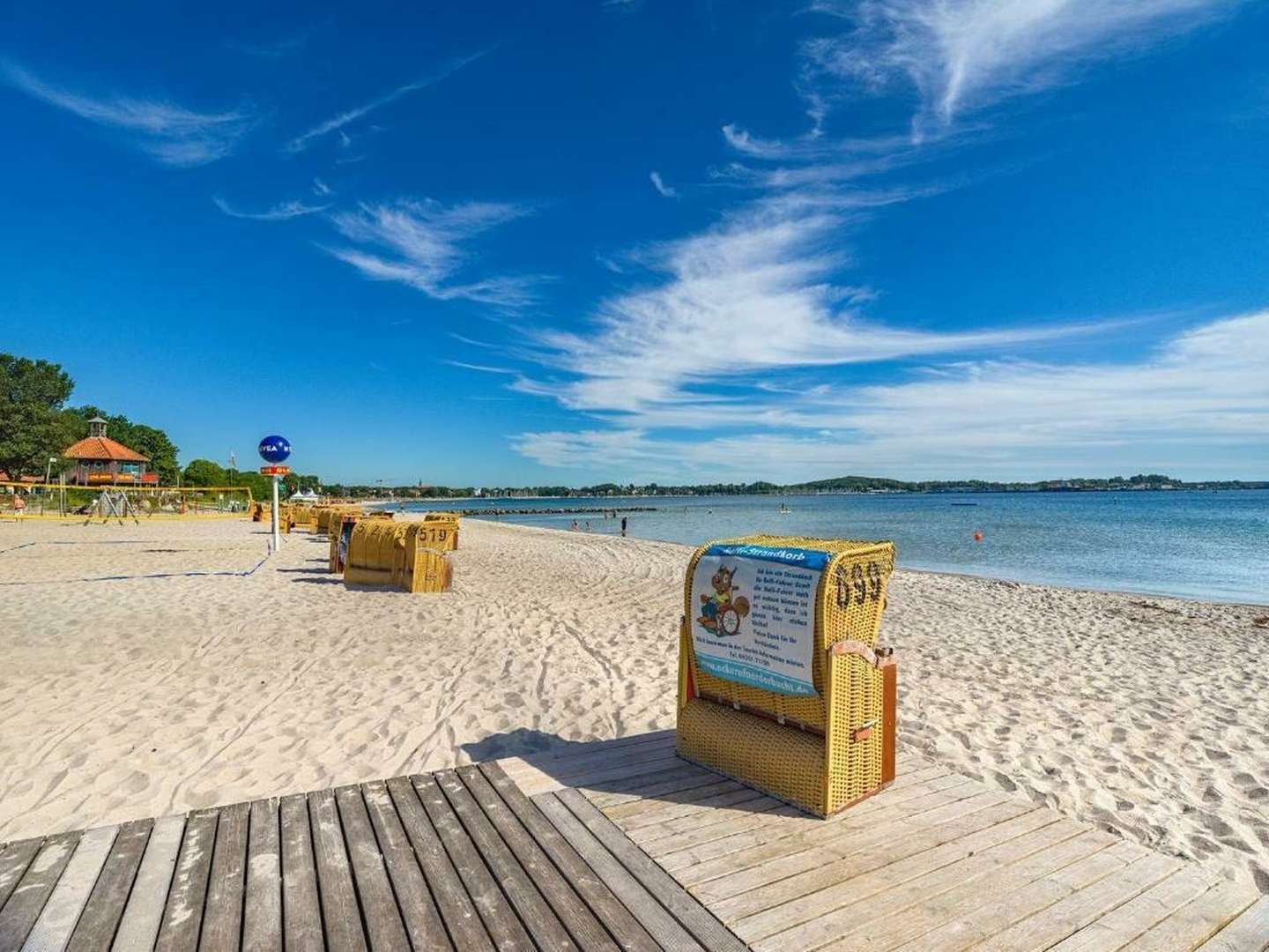 Wohlfühlen am Strand von Eckernförde