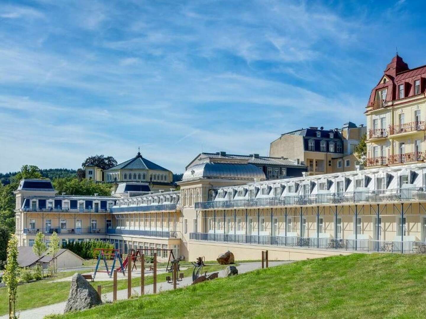 Kurzaufenthalt mit Frühstück in Marienbad im Ensana Centralni Lazne Maria Spa Hotel - 2 Nächte  