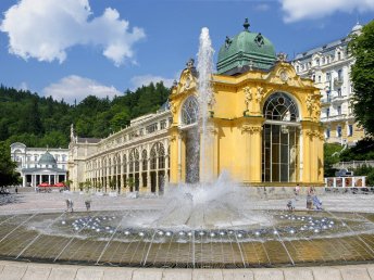 Kurpaket mit Heil- und Relaxanwendungen im Parkhotel in Marienbad - 5 Nächte         