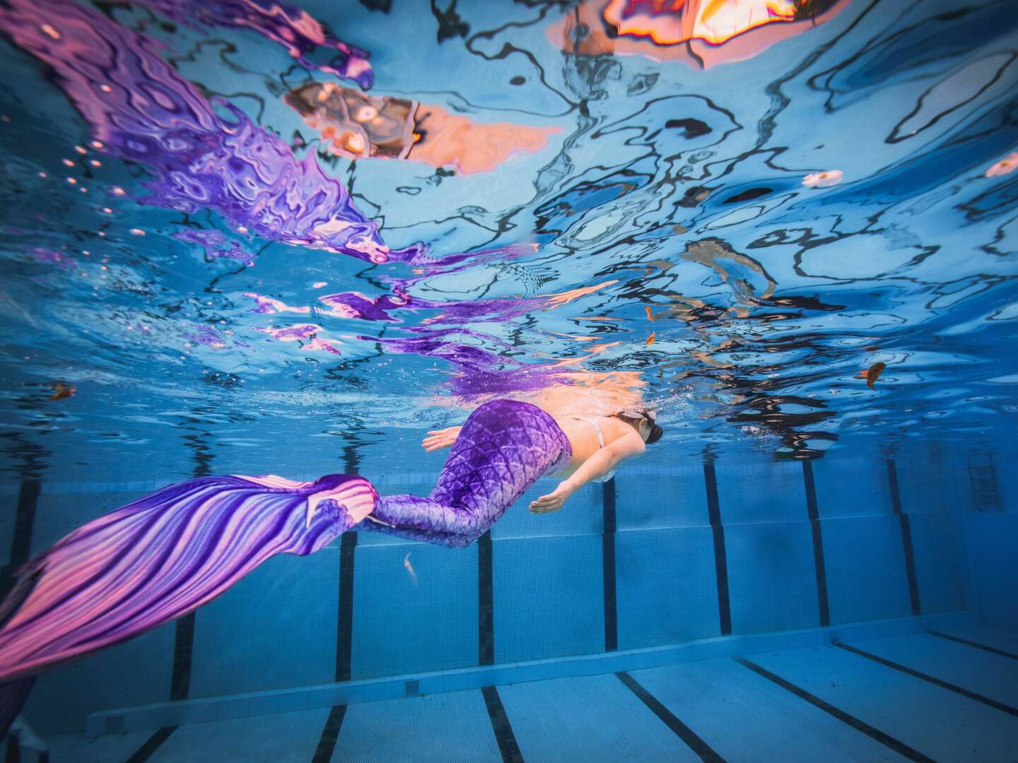 Meerjungfrau  Schwimmerlebnis im Harz