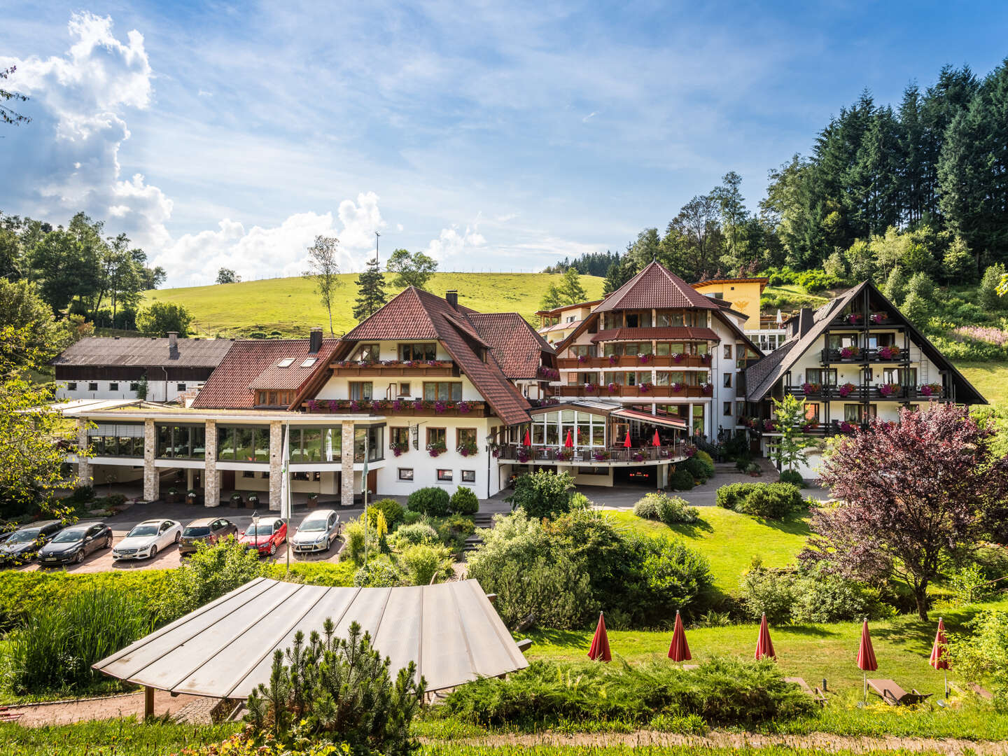 Sich zurück lehnen im Schwarzwald