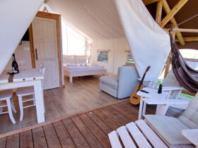  Glamping Zelt - Luxus Camping in Natur & Therme in Slowenien | 6 Nächte 