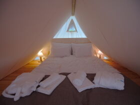  Glamping Zelt - Luxus Camping in Natur & Therme in Slowenien | 6 Nächte 