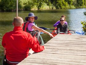 8 Tage Seenplatte mit Paddel und Pedale Leihfahrrad inklusive