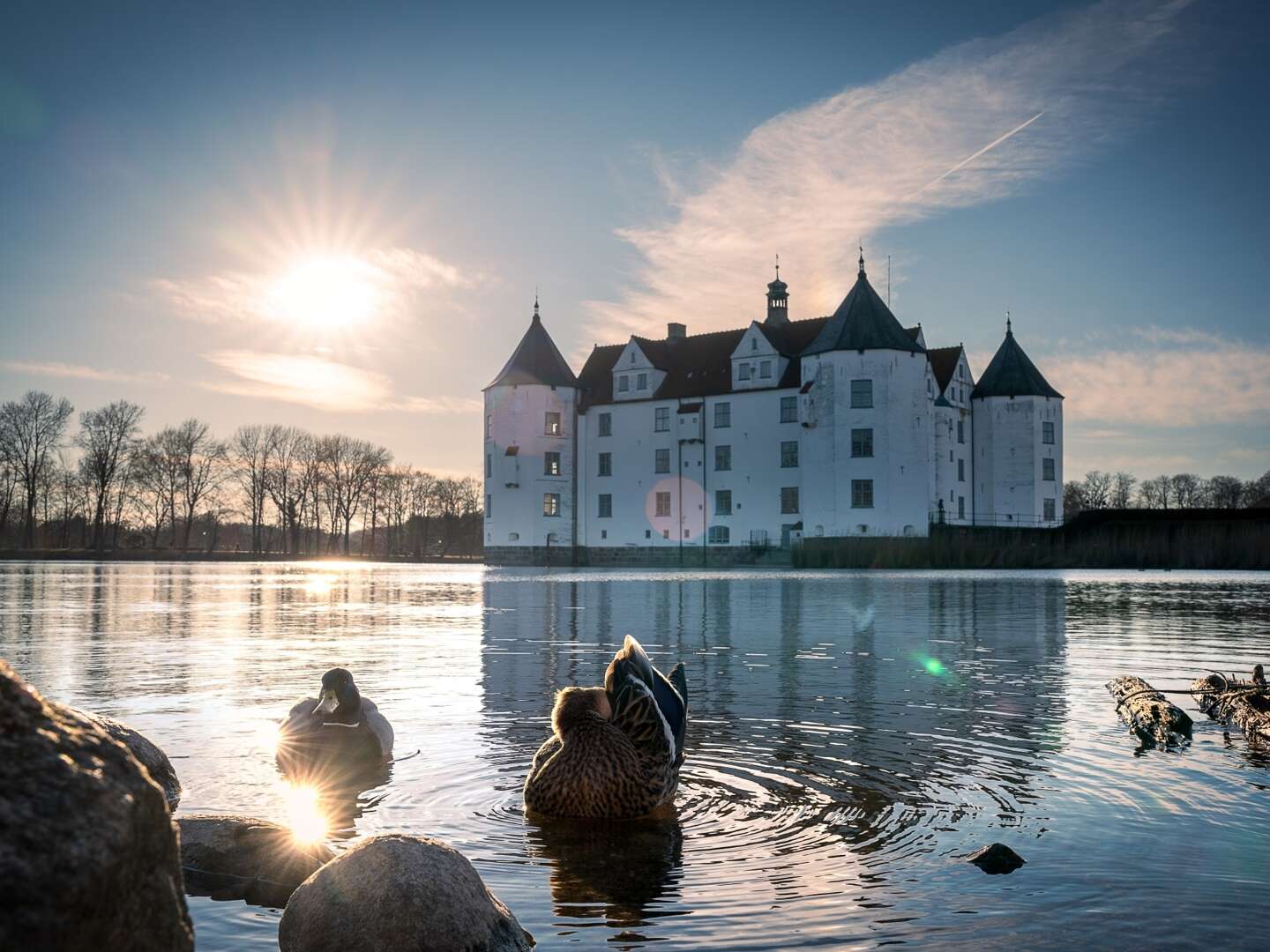 In Glücksburg die Seele baumeln lassen