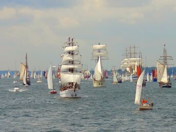 Kurzurlaub in Kiel mit Blick auf die Kieler Förde