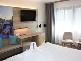 Kurzurlaub direkt am Wasser inkl. 1 x Abendessen & Leihfahrrad