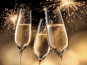 Silvester an der Mecklenburger Seenplatte