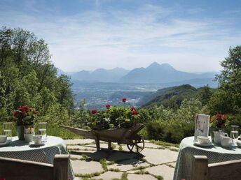 5 Tage Kurzurlaub - Auszeit vom Alltag über Salzburg am Gaisberg mit Pool