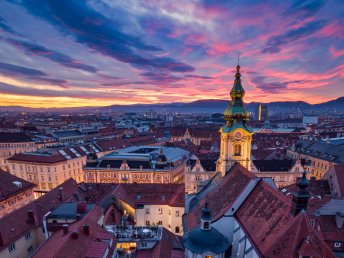 Winter-Weihnachtszeit in Graz - von Adventmärkten bis Silvesterspektakel inkl. Punsch | 1 Nacht