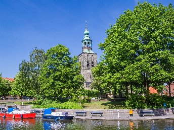 4 Tage Auszeit in Lingen am beliebten Emsradweg & an der Emslandarena