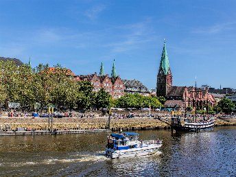 Hygge Citytrip mit Universum  - 3 Tage an der Weser inkl. Bremen-Card/- Kinder reisen gratis!- 2