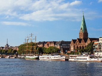 Hygge Citytrip Bremen - 2 Tage an der Weser inkl. Bremen-Card/- Kinder reisen gratis!-