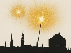 Silvester in Hamburg