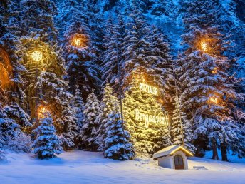 Weiße Bergweihnachten mit Weihnachtsdinner und 5-Gang-Menü im Pitztal | 3 Tage