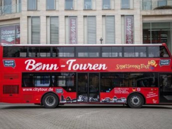 Hop On Hopp Off-Bustour durch Bonn / 4 Tage