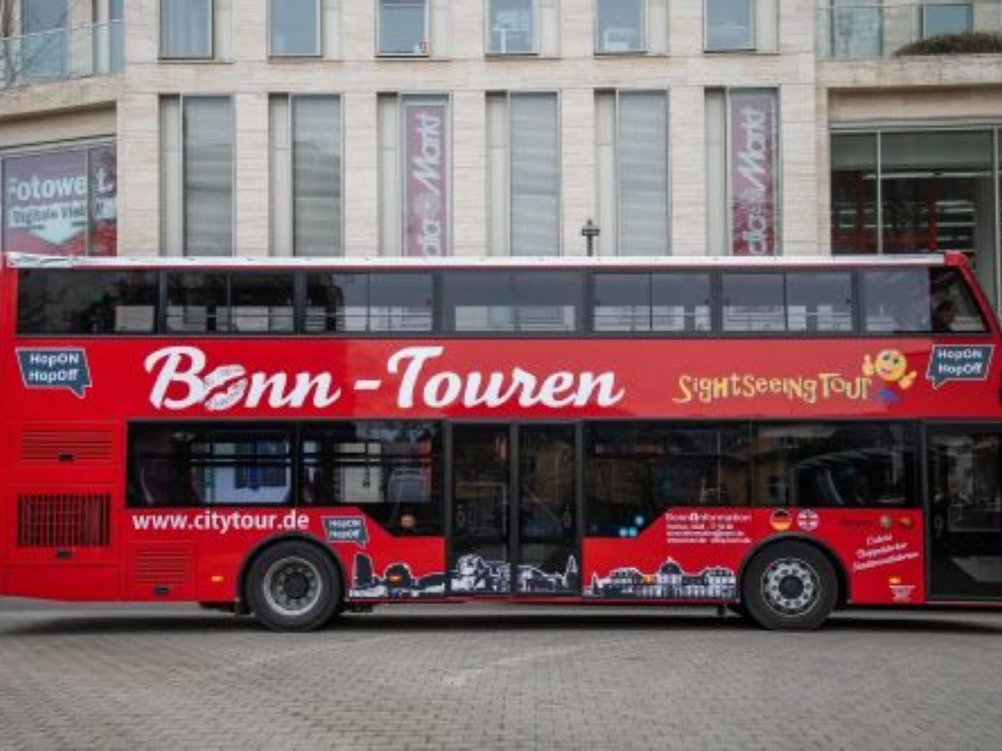 Hop On Hopp Off-Bustour durch Bonn / 4 Tage