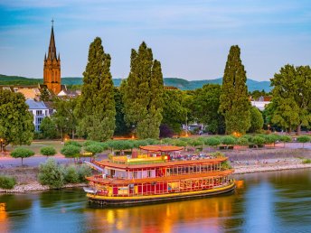 Zu Wasser in Bonn | Schifffahrt auf dem Rhein & 1 Dinner 
