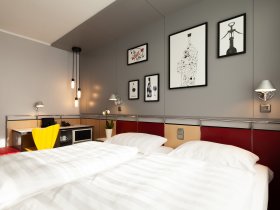 Valentinstag über den Dächern der Stadt in Erfurt - 2 Tage