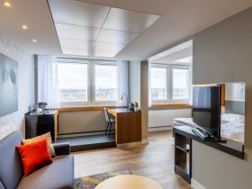 Valentinstag über den Dächern der Stadt in Erfurt - 2 Tage