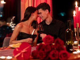 Valentinstag über den Dächern der Stadt in Erfurt - 2 Tage